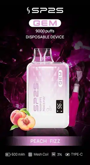 SP2S GEM9000口 桃子氣泡